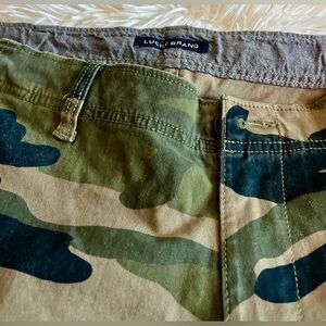 Lucky Brand Camo Cargo Shorts